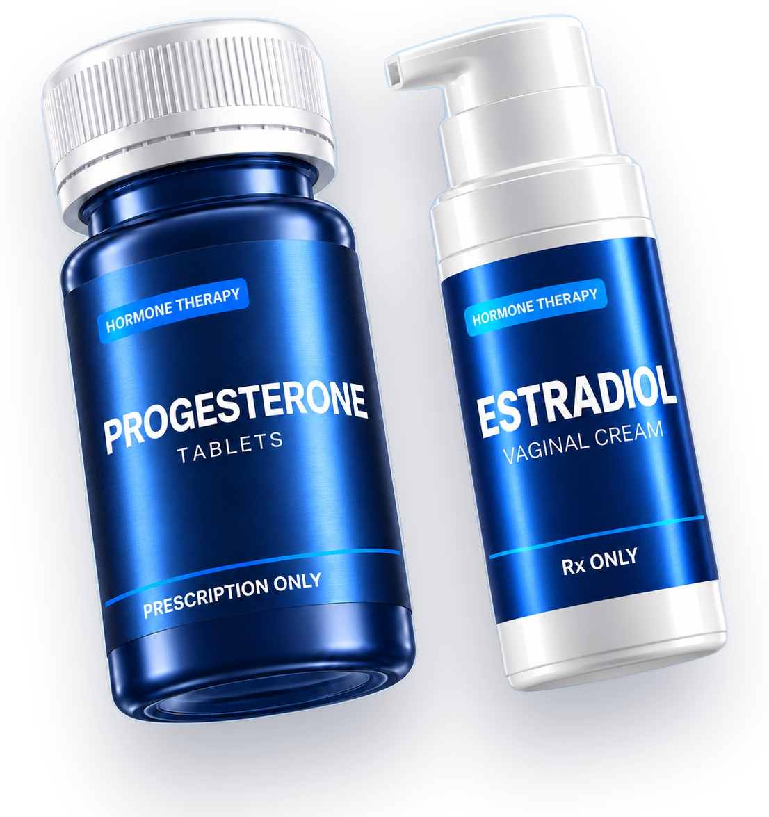 Estradiol Cream + Progesterone cream