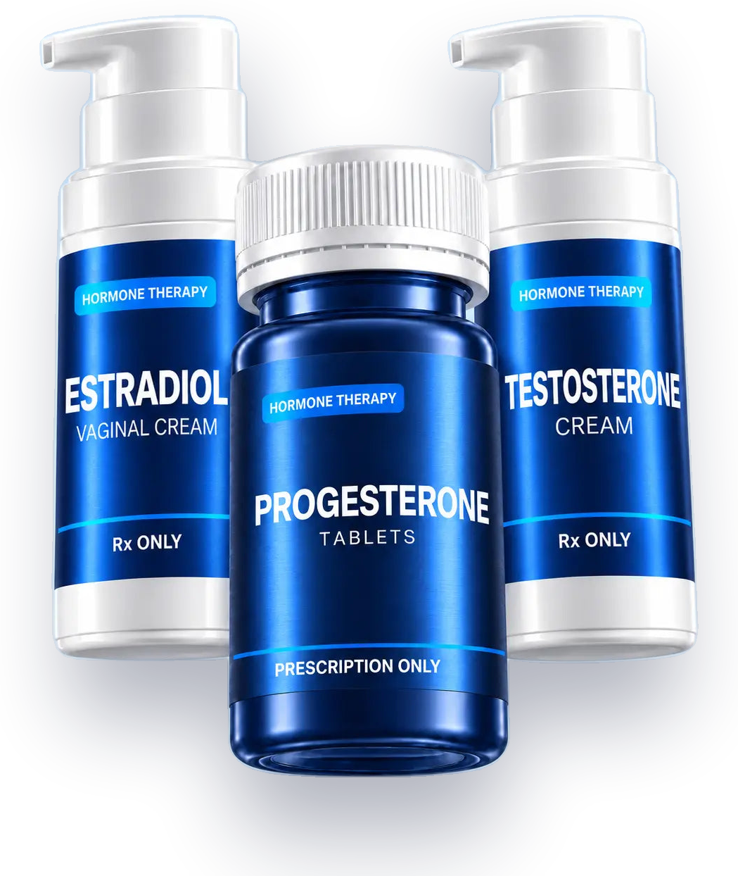 Estradiol / Testosterone Cream + Progesterone cream