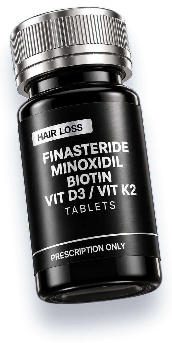 Finasteride / Minoxidil / Biotin / D3 / K2 tablets
